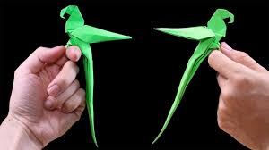 Hard Origami How To Make Origami Parrot Can You Make It Youtube