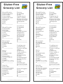 We researched it for you. Gluten Free Grocery List Template Printable Pdf Download
