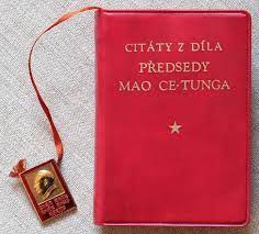 „děkuji, předsedo mao, držím se díky tobě, dodáváš. Citaty Z Dila Predsedy Mao Ce Tunga S Odznakem Aukro