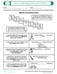 Converting Metric Measurement In Word Problems Lesson Plan