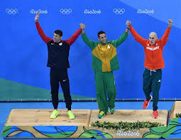 I don't think phelps was thinking about a 3 way with le clos here. Bbc Sport On Twitter Room For Three Michael Phelps Chad Le Clos And Laszlo Cseh Share The Silver Podium Spot Https T Co 4soqrq08tv