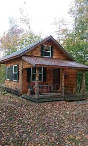 56 Tiny House Plans Idea For Your Family Homiku Com Timber Cabin Little Cabin Tiny House Cabin