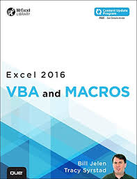 Microsoft excel 2016 latest version: Excel 2016 Vba And Macros Includes Content Update Program Pdf Libribook