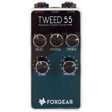 Foxgear Tweed 55 55 Watt Compact Pedalboard Guitar Amp Head