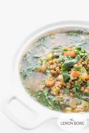 Lebanese Lentil Soup With Greens The Lemon Bowl Recipe Lebanese Lentil Soup Lentil Soup Recipes Brown Lentil Soup
