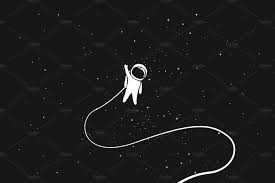 We hope you enjoy our growing collection of hd images to use as a background or home screen for your smartphone or computer. Astronaut Alone In Outer Space Astronaut Wallpaper Desktop Wallpaper Art Space Artwork