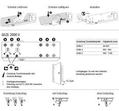 Geze Turschliesser Ts 2000 V Weiss Schloss Shop At