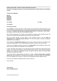 Sample written warning letters presented by good leadership skills good leadership skills sample written the. 49 Professional Warning Letters Free Templates á… Templatelab