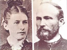 Pearl Bailey Carte and her brother Isom Bailey. Daughter and son of Isom W.  And Nancy Caroline Mullins Bailey.