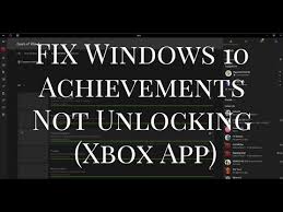 They were showing up on the 360 dashboard . Fix Windows 10 Achievements Not Unlocking Xbox App Youtube