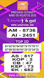 Prediksi Sydney Rabu 05 Agustus 2020 Di 2020 Sydney Minggu Rabu