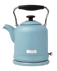 Ascot Stainless Steel Electric Tea Kettle, 1.7Qt, 1500W, Bpa-Free,  Cordless, Automatic Shutoff, Fast Boiling Water Heater - Black - Walmart.Ca