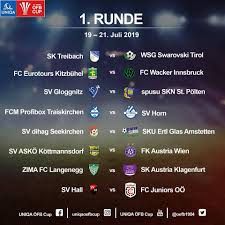 Ofb Cup Opening Mit Auslosung Der 1 Runde Steigt Am 28 Juni