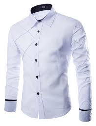 New Mens Slim Fit Unique Men Shirts Plaid Casual Long Sleeve Dress Striped Shirt For Clothes Fashion Plaid Shirt Casual Shirts For Men Mens Shirt Dress