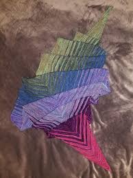 This shawl is all about making it your own. Fo Finished My Find Your Fade Shawl This Pattern Was The Final Shove To Learn To Knit Again Knitting
