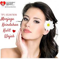 Image result for wajah cantik sehat bersinar
