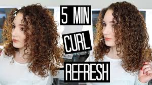 Check spelling or type a new query. How To Refresh Curls In 5 Minutes Next Day Hair Routine Youtube