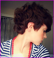 Pixie bob with spiky crown this hairstyle is ideal for women with thick hair because you can create an impressive back view spiking up the shorter layers around the crown. Best Short Haircuts For Curly Hair Round Face 2019 Best Short Haircuts