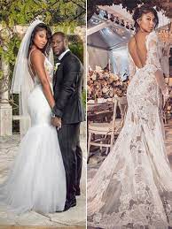listen lil tjay unveils sophomore album, 'destined 2 win' album. Pics Eniko Parrish S Wedding Dress Marries Kevin Hart In 2 Vera Wang Gowns Hollywood Life