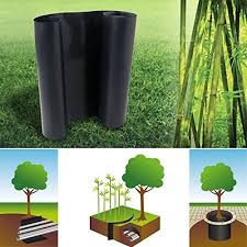 Probache Barriere Anti Racines Bambou 5m 800gr Anti Rhizomes H 60 Cm Amazon Fr Jardin