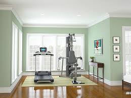 An effective home workout space only requires around a 10 x 6 ft., and that space is often easy to find if you are willing to clean up. Office Workout Room Home Office Gym Combo Novocom Top