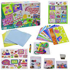Plus get quicker and easier card crafting options. Ekta Greeting Cards Decoration Material Kit Multicolour Amazon In Office Products
