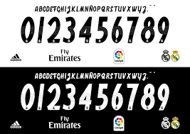Used by club in cup competitions. The Bizarre Real Madrid 2018 19 Font Ridiculous Or Classy Image 0 Real Madrid Football Fonts Sports Fonts
