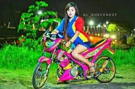 Foto modifikasi motor astrea prima terkeren dan terbaru source: Mofikasi Motor Satria Fu Home Facebook