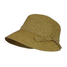 Natural Brown Packable Summer Cloche Straw Sun Hat Wide Front Brim Flat Side Bow At Amazon Women S Clothing Store Straw Sun Hat Summer Cloche Sun Hats