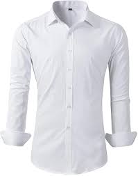 Beninos Mens Casual Long Sleeve Button Down Shirt Slim Fit Dress Shirts At Amazon Men S Clothing Store The perfect dressy top for your casual looks. beninos mens casual long sleeve button down shirt slim fit dress shirts