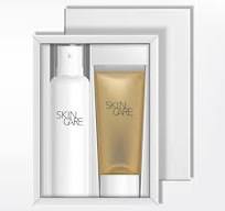 Vector Beauty, Skincare, Body Care or Toiletries Card ...