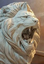 Pin By Angel On Oboi Lion Art Wood Carving Art Animal Sculptures