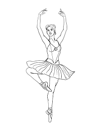 Free Ballerina Coloring Page Coloring Pages People Coloring Pages Ballerina Coloring Pages