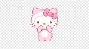 Check spelling or type a new query. Pixel Pink Pink Hello Kitty Art Png Pngegg
