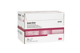 3m scotch brite very fine handpads 7447 20 pads box