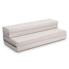 Maybe you would like to learn more about one of these? Giantex 4 Thick Folding Portable Mattress Pad Sofa Bed With Carrying Handles And Removable Washable Fabric High Density Foam Futon Sleepover Guest Easy To Store Twin Xl Gray Buy Online In Cayman Islands