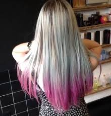 Dye it yourself hair colour! Bleach London Dip Dye Pink Hair Tips Unnatural Hair Color Pink Hair Tips Hair Brained