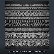 Find unique ones for sculpting, scetching, modeling, texturing. Artstation 9 Trim Lace Multi Brush For Zbrush Brushes