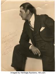  Warner Baxter Fox Late 1920s Autographed Portrait 10 X 13 Lot 86026 Heritage Auctions