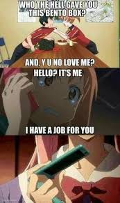 Another Gasai Yuno Meme Hataraku Maou Sama Amino