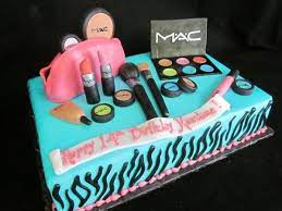 Makeup birthday cake chanel makeup cake wwwfacebookilovecuteologycakes. Another Mac Makeup Cake I Love These Make Up Cake My Birthday Cake Mac Cake