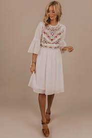 Maybe you would like to learn more about one of these? The Demille Embroidery Dress Modest Dresses Embroidery Dress Casual Dresses For Women