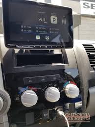 In todays video we have a toyota tundra in for a system upgrade. Toyota Tundra Radio 3 California Car Sounds Tint
