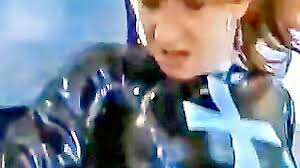 Red Uk Pornstar In Pvc Habit Free Mobile Porn Movie Featuring A Nun - XXXBP