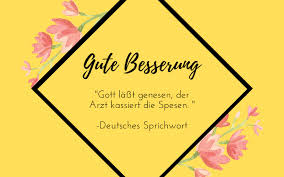 Die geschwister laufen wie huhner blindlinks tiber die kreuzung. Gute Besserung 70 Genesungswunsche