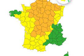 19 départements placés en vigilance orange. Orages La Dordogne Placee En Vigilance Orange