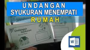 Lentera untuk menambah sumber pencahayaan di teras rumah Membuat Undangan Syukuran Menempati Rumah Baru Word Youtube