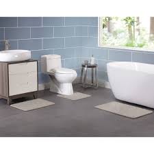 Shop for contour bath rug online at target. Ogee Brown 3 Piece Memory Foam Contour Bath Rug Set At Home