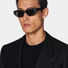 Modern Tailored Pea Coat With Notch Lapel