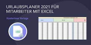 Ja, die vorlage, die wir ihnen auf dieser seite zur verfügung stellen ist komplett kostenlos. Kostenloser Urlaubsplaner Fur Mitarbeiter 2021 In Excel